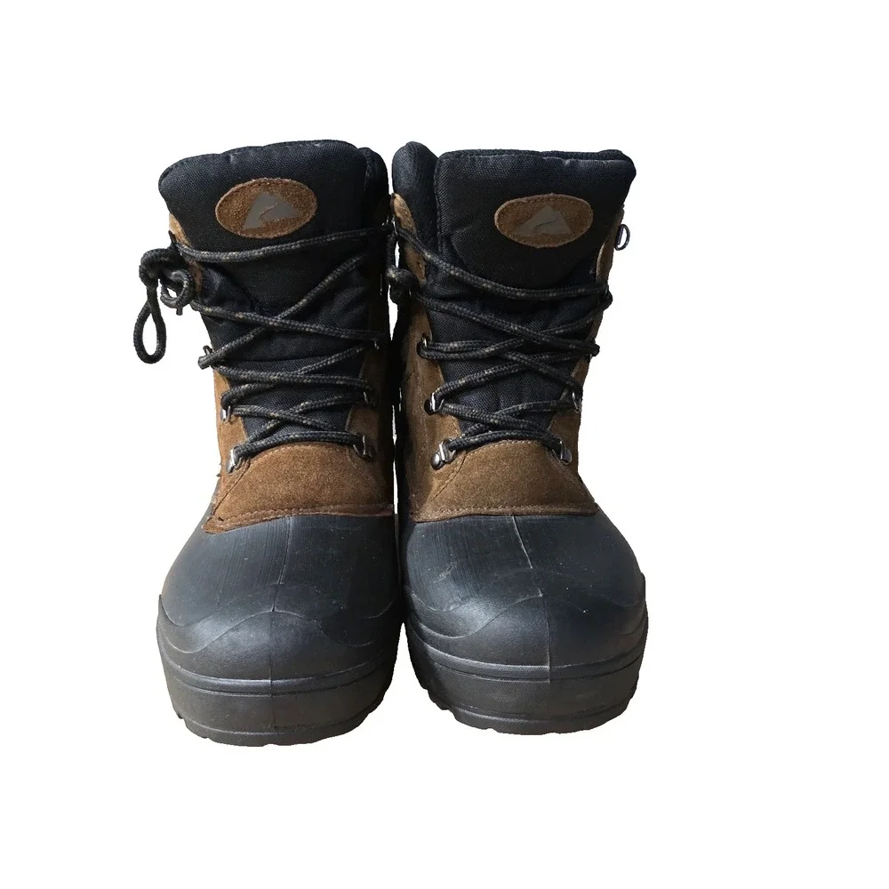 Ozark Trail Boots Men's Hiking Outdoor Waterproof Size 10 Brown‎